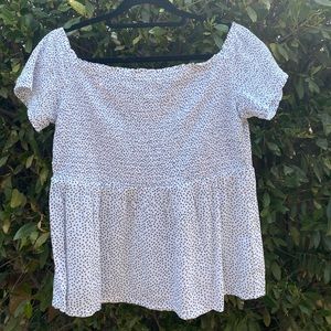 Off the shoulder top